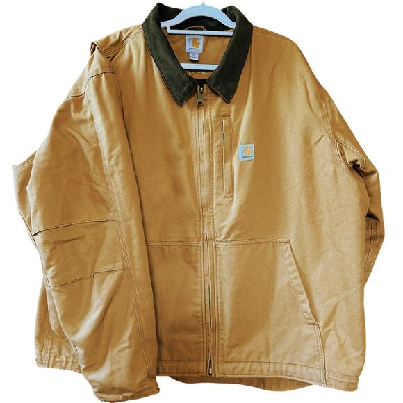 Carhartt Full Swing Jacket Fleece Lined Men’s Size 2XL 103370 Chore Coat Work - Picture 1 of 12